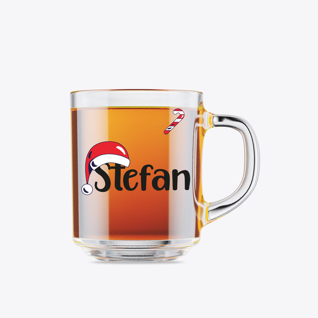 Personalised Christmas Mug and Santa hat