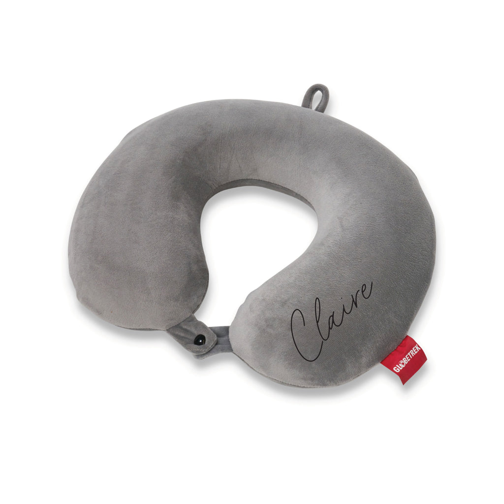 Travel Neck pillow personalised with name or initial